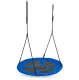 Ecotoys vaikiškas lizdo tipo sūpynės, 100 cm, mėlynos