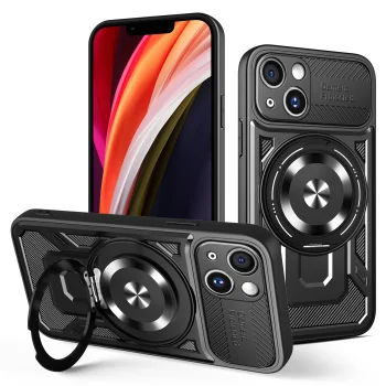 TFO Defender Armor Mag dėklas skirtas iPhone 14 6,1", juodas