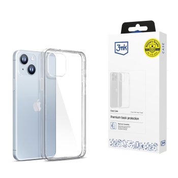 3Mk Protection Clear Case for iPhone 14, Transparent