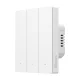 Išmanusis jutiklinis jungiklis Sonoff ZBM5-3C-80W, 3 kanalų, Zigbee