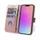 Samsung Galaxy A26 (SM-A266E/DS) Magnet Elegant Bookcase Cover Case, Pink