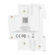 Išmanusis jungiklis SONOFF BASIC-ZB1GSP Zigbee 3.0 ant DIN bėgelio, 32 A, baltas