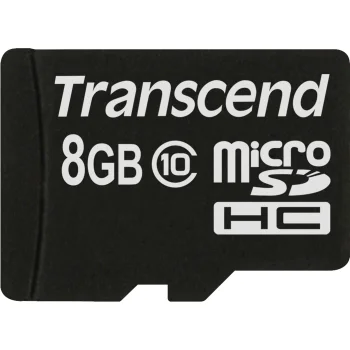Atminties kortelė Transcend microSDHC 8 GB Class 10