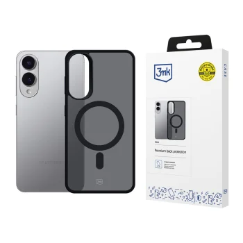 3mk Smoke MagCase dėklas Samsung Galaxy S25 Edge telefonui, juodas
