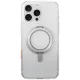 Uniq Swivix skaidrus dėklas su 360 sukama kojele, skirtas iPhone 16 Pro Max