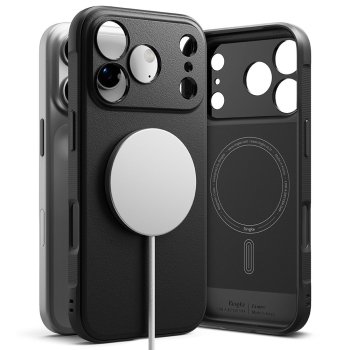 Ringke Onyx Magnetic MagSafe Case for iPhone 17 Pro, Black
