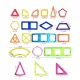 Magnetinių kaladėlių konstruktorius, 59 dalys, modelis 108058