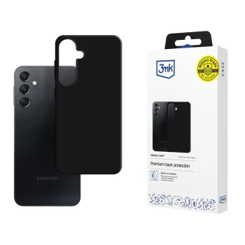 3MK Silicone Case apsauginis dėklas skirtas Samsung Galaxy A24 4G, juodas