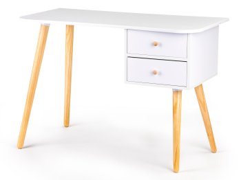 ModernHome skandinaviško stiliaus rašomasis stalas su 2 stalčiais WYJ-125