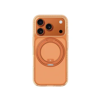 AmazingThing Titan Pro Spin dėklas iPhone 17 Pro Max su MagSafe, oranžinis