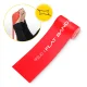 Reabilitacinė mankštos guma 4Fizjo FLAT BAND, 2-4 kg, 30 m, raudona