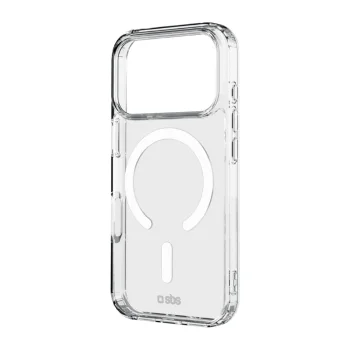 SBS Light Mag Cover dėklas iPhone 18 Pro Max / 17 Pro Max su MagSafe, skaidrus