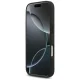 Guess iPhone 17 Pro dėklas 4G Strap 4G Classic Logo, juodas