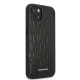 Karl Lagerfeld Monogram Plaque dėklas, skirtas iPhone 13 mini, juodas