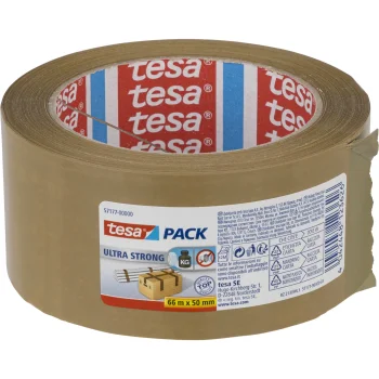 Pakavimo lipnioji juosta Tesa Tesapack Ultra Strong 66 m x 50 mm 57177
