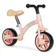 Ecotoys balansinis dviratukas su EVA ratais, rožinis