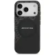 Mercedes AMG IML Double Layer Rhombs MagSafe dėklas iPhone 18 Pro / 17 Pro, juodas ir raudonas