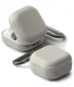 Ausinių dėklas Ringke Onyx Magnetic, Samsung Galaxy Buds 4 / Buds 4 Pro, MagSafe, pilkas
