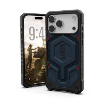 UAG Monarch Pro MagSafe dėklas iPhone 17 Pro Max, tamsiai mėlynas