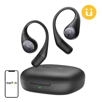Open-Ear Wireless Headphones EarFun Open Jump Black 42h
