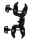 Double-sided clamp holder the camera - black
