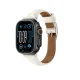 AmazingThing Class Band odinis dirželis Apple Watch 45 / 46 / 49 mm, šviesiai smėlinis