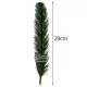 Ruhhy Artificial Spruce Branches for Decoration, 29 cm, 40 pcs, Green
