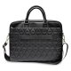 Guess Quilted nešiojamojo kompiuterio krepšys 16\", juodas