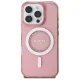 Guess dėklas iPhone 16 Pro Max IML Rhinestones MagSafe, rožinis