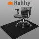Ruhhy Chair Mat 90x130cm, Black