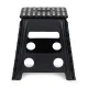 ModernHome Folding Step Stool 15.4 inch, Heavy Duty Plastic Stool with 265 lbs Capacity