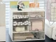 Desk Organizer with Drawers for Makeup and Office Supplies Storage, White