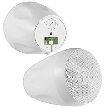 Lauko garsiakalbiai 20W 4'' dvijuosčiai, balti (pora)