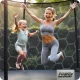 Sodo batutas 312 cm (10 ft) su vidiniu tinklu ir kopėtėlėmis Neo-Sport
