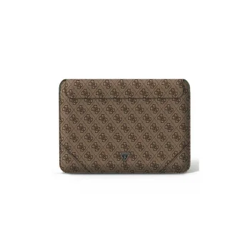 Guess 4G Uptown Triangle dėklas 13-14" nešiojamam kompiuteriui, rudas