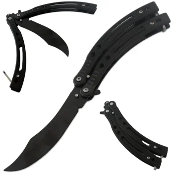 Training Butterfly Knife, Black