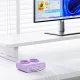 Orico PDC25 25W 6in1 maitinimo ilgintuvas 2x AC 2x USB-A 2x USB-C, violetinis