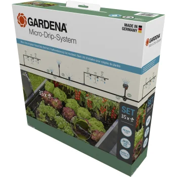 Gardena Micro-Drip-System Set for Raised Beds, 35 Plants (13455-20)