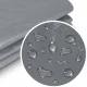 Heavy-Duty Waterproof Tarp 300 x 500 cm 120 g/m² Plonos PL-500, Silver-Blue