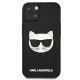 Karl Lagerfeld Ikonik 3D Rubber dėklas iPhone 13 mini, Juodas