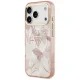 Guess Jungle Tonal Triangle MagSafe Phone Case Cover iPhone 17 Pro - pink