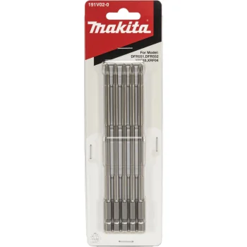Suktuvo antgalių rinkinys Makita 191V02-0 PH2 155 mm 5 vnt.