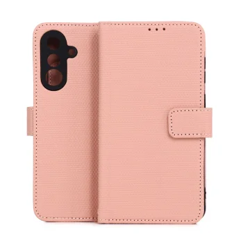 Atverčiamas dėklas TFO Smart Triangle telefonui Samsung Galaxy A36 5G / A56 5G, rožinis