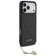 Guess 4G Charms Collection MagSafe dėklas iPhone 17 Pro Max, juodas