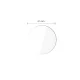 Apsauginis stiklas Tech-Protect Glass Fit+, Samsung Galaxy Watch 8 40mm, 2 vnt., skaidrus