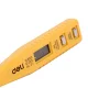 Deli Tools EDL8003 įtampos testeris, 12-250V, geltonas
