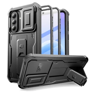 Tech-Protect Kevlar Cam+ Case for Samsung Galaxy A57 5G - Black