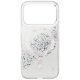 Uniq Coehl Crystelle dėklas su magnetu iPhone 17 Pro telefonui, sidabrinis
