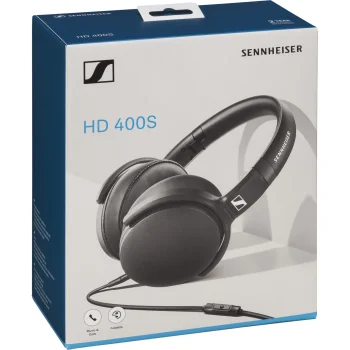 Sennheiser HD 400s uždaros ausinės, juodos