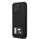 Karl Lagerfeld Ikonik Patch dėklas iPhone 13 Pro Max, juodas